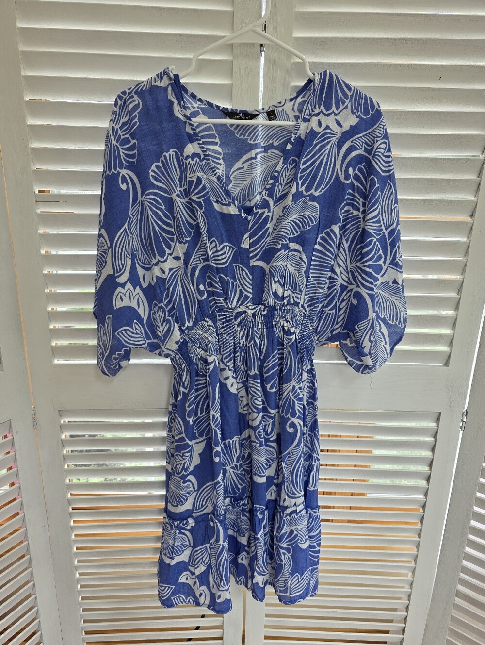 Mile Gabrielle Women's Floral Casual Dress Size L
